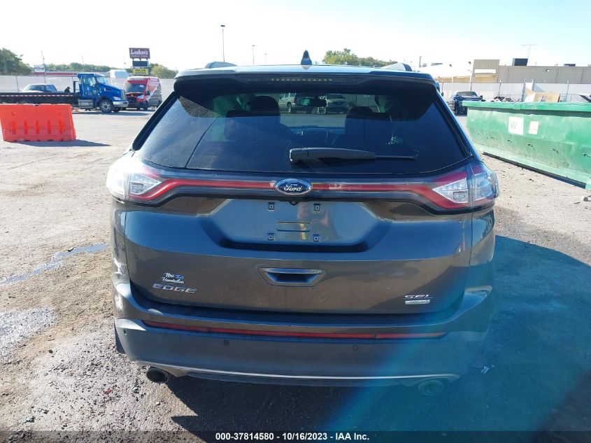 2018 FORD EDGE SEL - 2FMPK3J99JBC37380