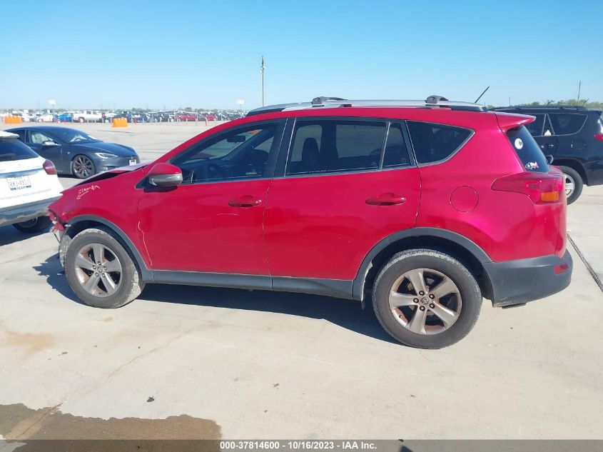 2015 TOYOTA RAV4 XLE - JTMWFREV9FD064847