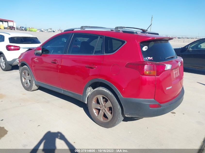 2015 TOYOTA RAV4 XLE - JTMWFREV9FD064847
