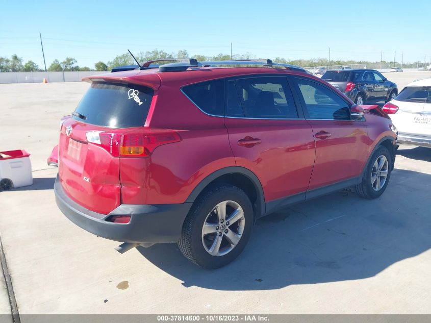 2015 TOYOTA RAV4 XLE - JTMWFREV9FD064847