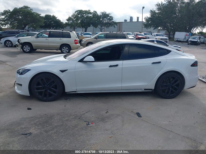 VIN 5YJSA1E54NF476308 2022 TESLA MODEL S