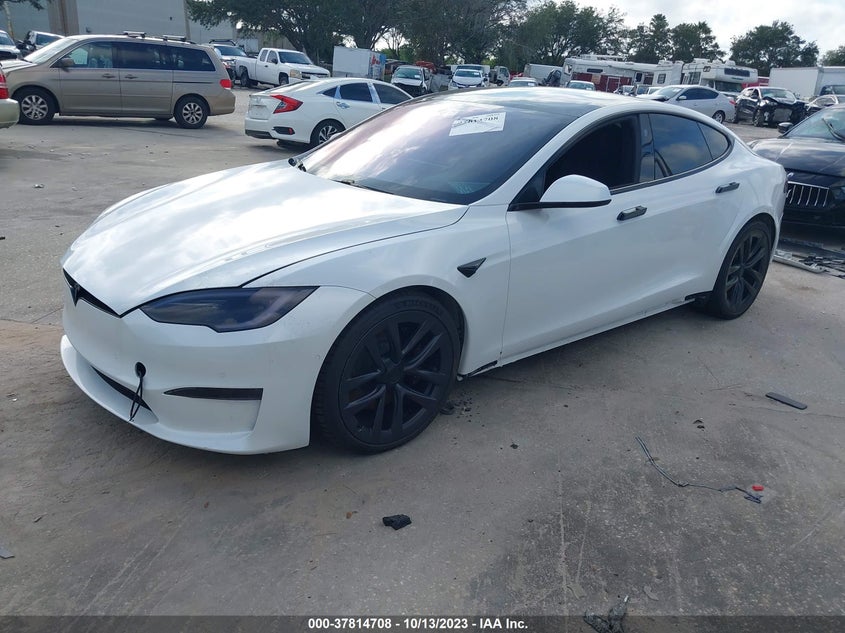 VIN 5YJSA1E54NF476308 2022 TESLA MODEL S