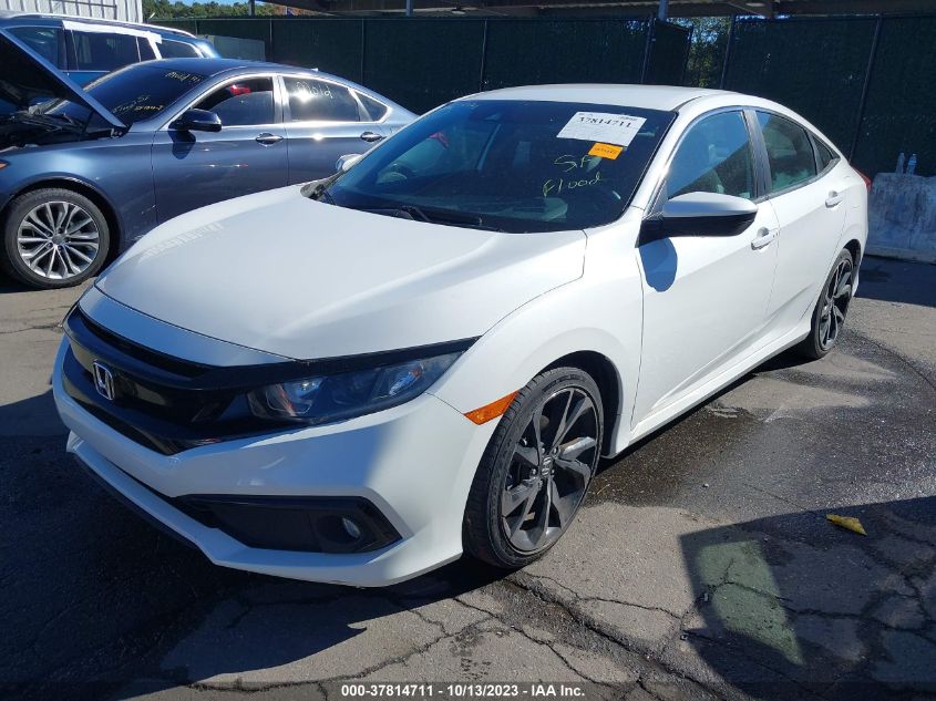 VIN 2HGFC2F84KH587541 2019 HONDA CIVIC SEDAN SPORT