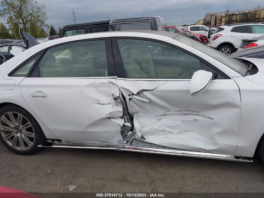 2014 AUDI A8 L 3.0T WAURGAFD9EN002856