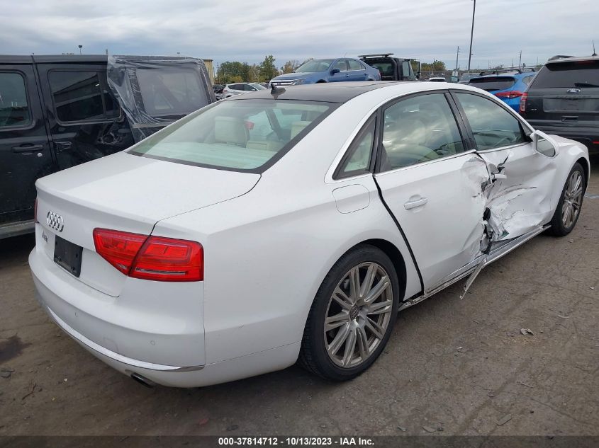 2014 AUDI A8 L 3.0T WAURGAFD9EN002856
