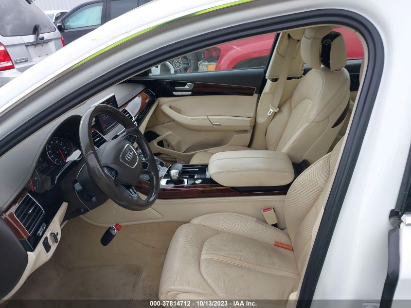 2014 AUDI A8 L 3.0T WAURGAFD9EN002856