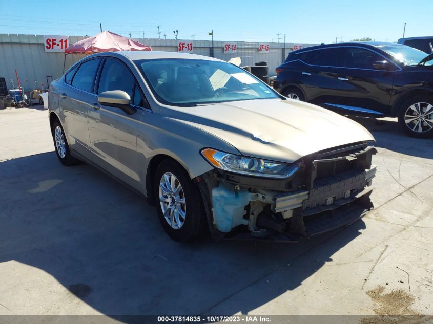 2016 FORD FUSION S - 3FA6P0G71GR113870