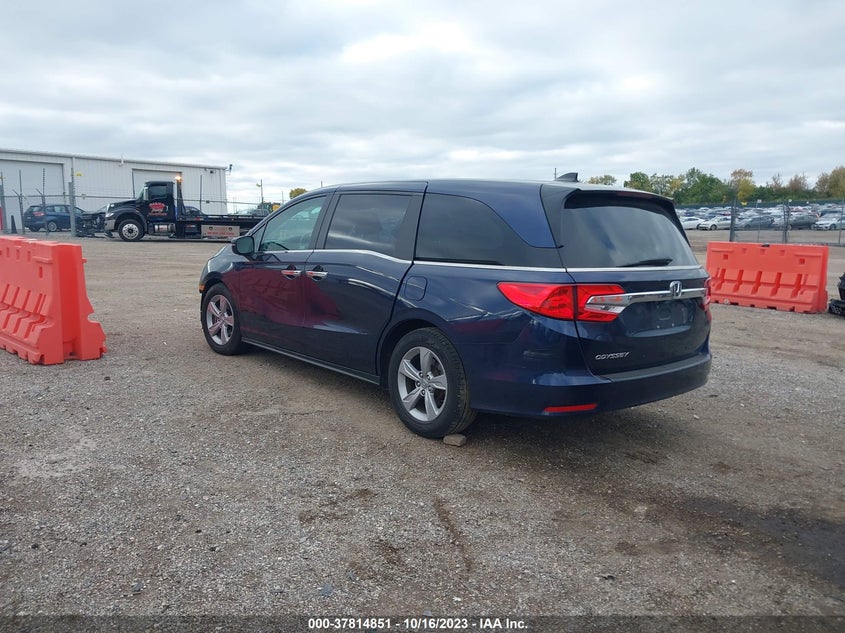 VIN 5FNRL6H54JB106763 2018 HONDA ODYSSEY EX