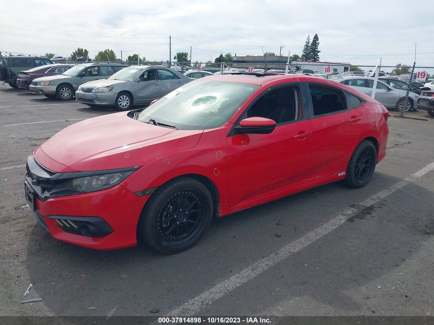 VIN 2HGFC2F73JH566072 2018 HONDA CIVIC SEDAN EX