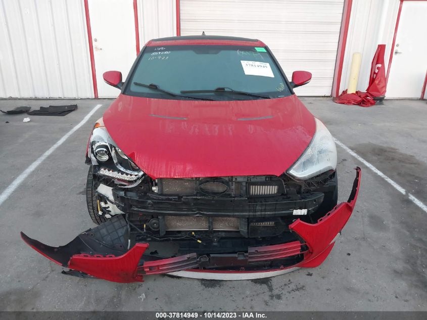 2015 HYUNDAI VELOSTER TURBO - KMHTC6AE6FU235372