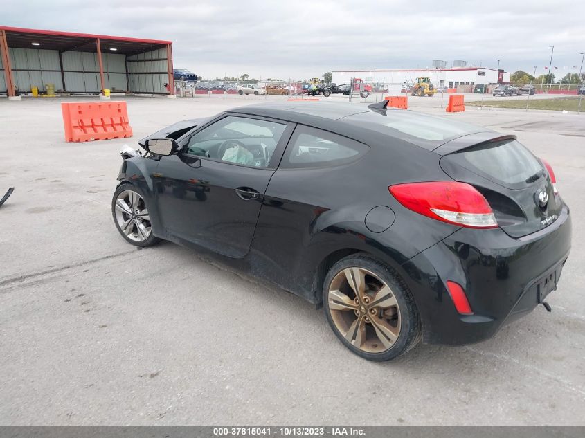 2016 HYUNDAI VELOSTER - KMHTC6AD5GU281445