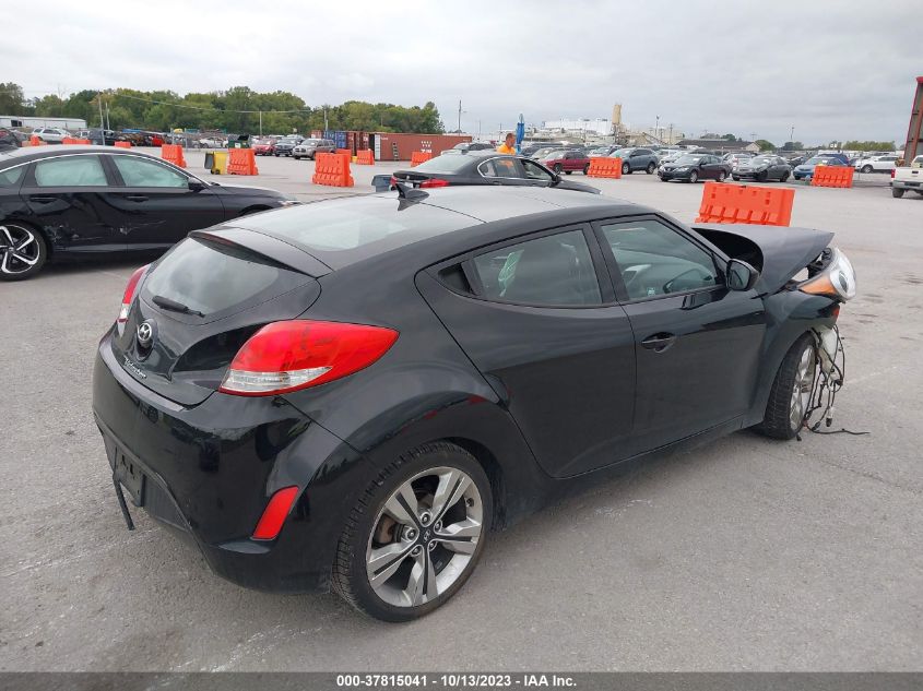 2016 HYUNDAI VELOSTER - KMHTC6AD5GU281445