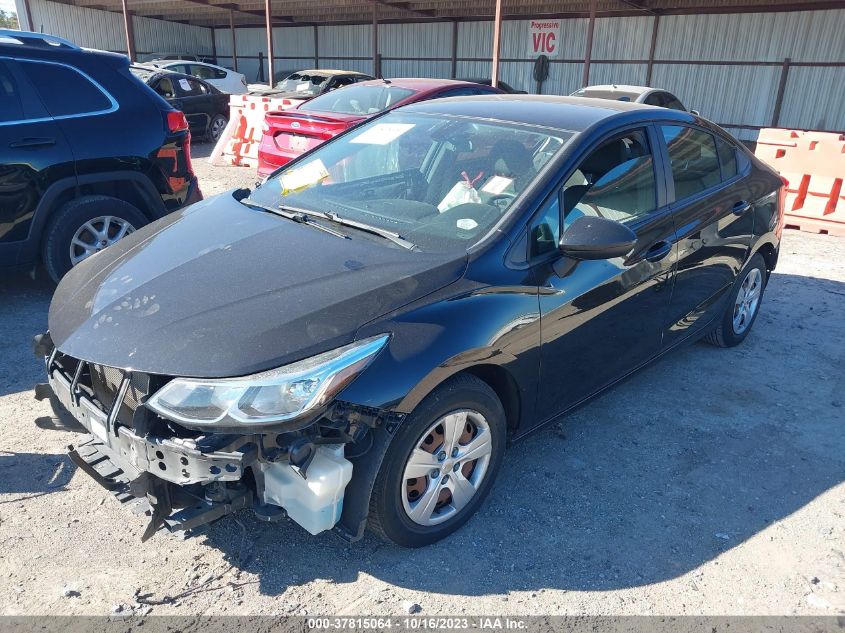 2017 CHEVROLET CRUZE LS - 1G1BC5SM1H7274963