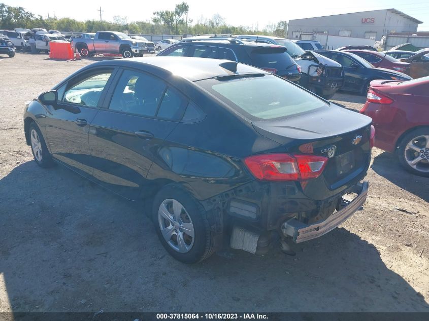 2017 CHEVROLET CRUZE LS - 1G1BC5SM1H7274963
