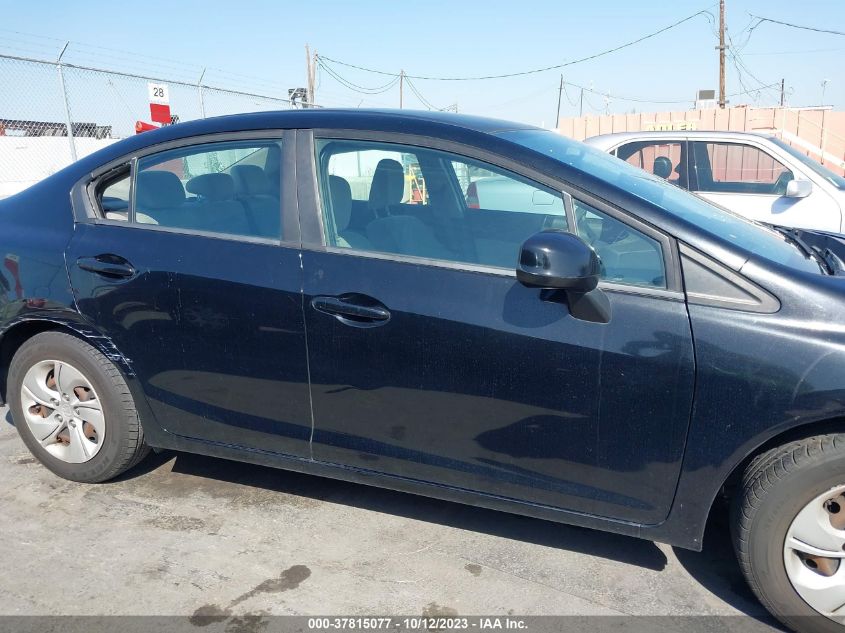 2013 HONDA CIVIC SDN LX - 2HGFB2F55DH540885