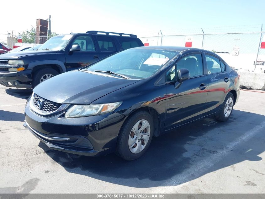 2013 HONDA CIVIC SDN LX - 2HGFB2F55DH540885