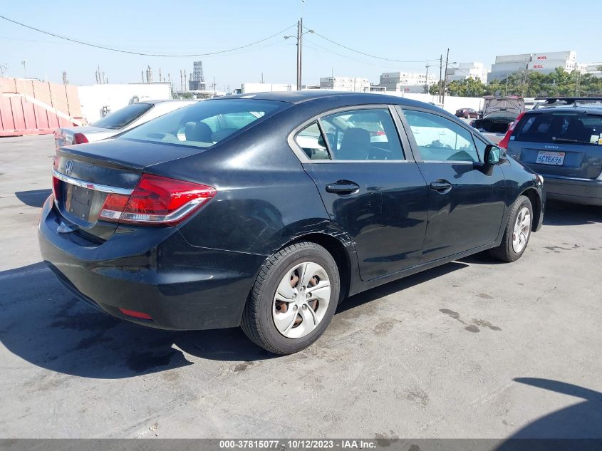 2013 HONDA CIVIC SDN LX - 2HGFB2F55DH540885