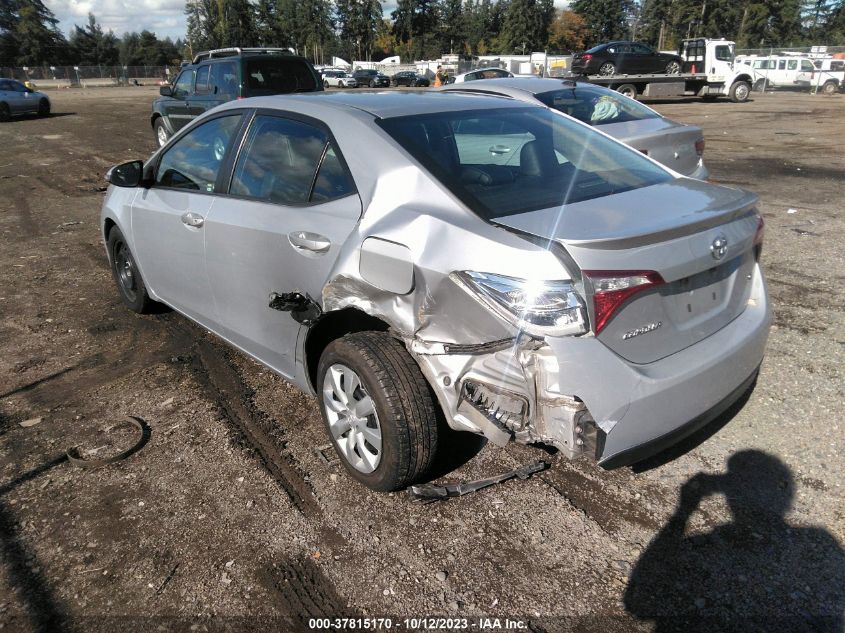 2014 TOYOTA COROLLA L/LE/S/S PLUS/LE PLUS - 5YFBURHE6EP133456