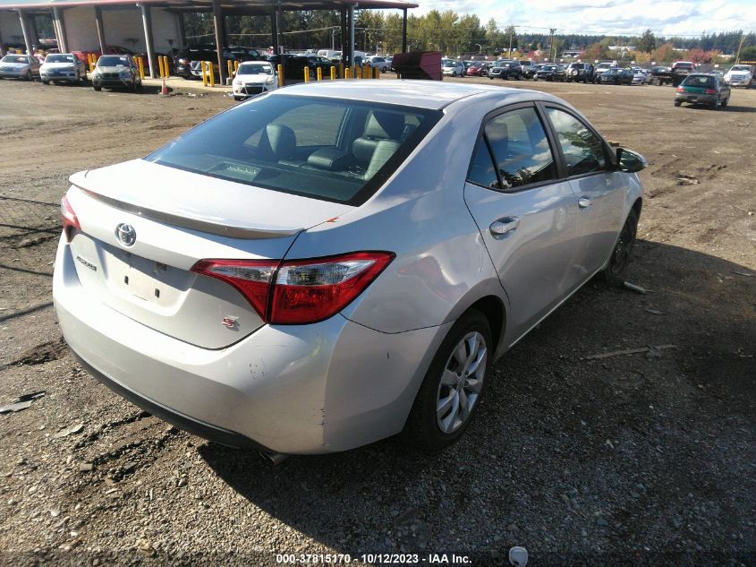 2014 TOYOTA COROLLA L/LE/S/S PLUS/LE PLUS - 5YFBURHE6EP133456