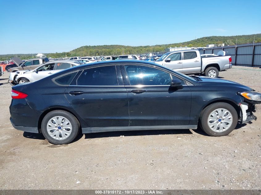 2013 FORD FUSION S - 3FA6P0G75DR163991