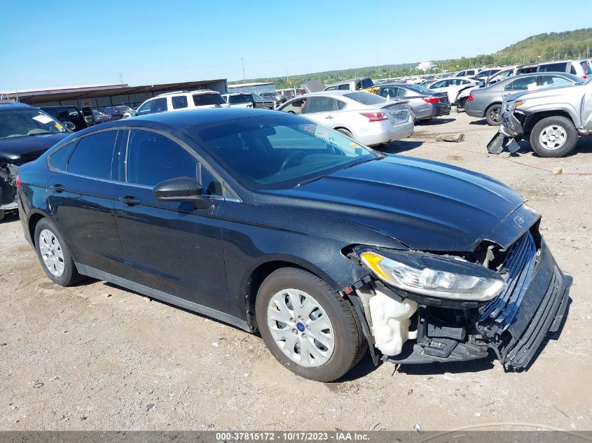 2013 FORD FUSION S - 3FA6P0G75DR163991