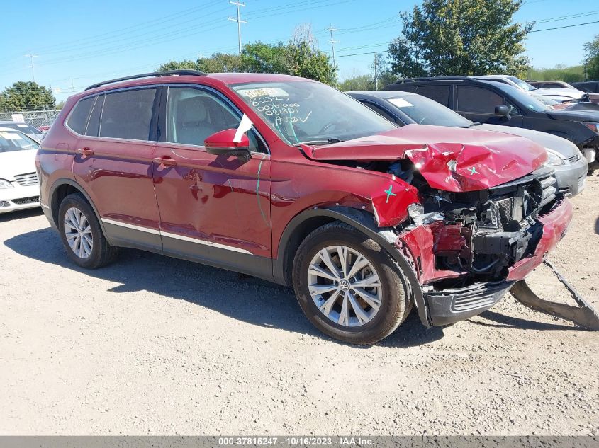 3VV3B7AX3JM081801 VOLKSWAGEN TIGUAN SEL/SE 2018