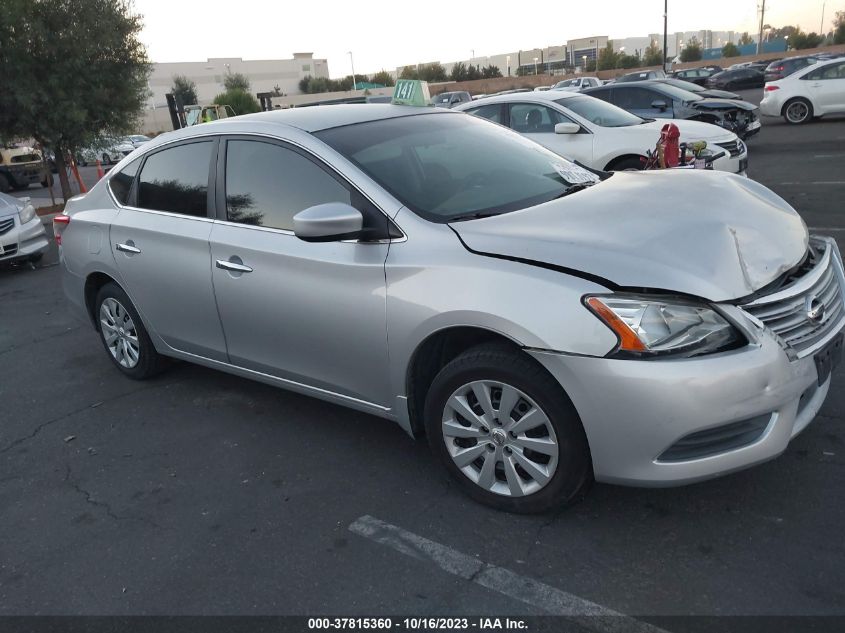 2015 NISSAN SENTRA S - 3N1AB7AP3FY300507