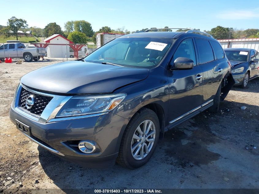 2014 NISSAN PATHFINDER SL - 5N1AR2MM0EC700864