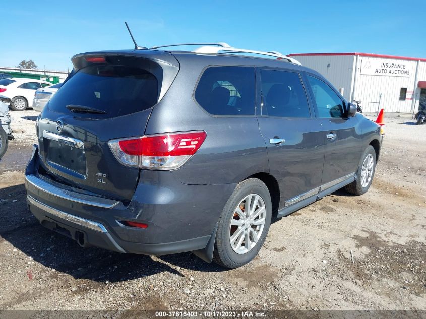 2014 NISSAN PATHFINDER SL - 5N1AR2MM0EC700864