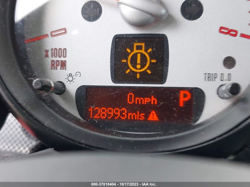 2013 MINI COOPER CONVERTIBLE S WMWZP3C59DT705960