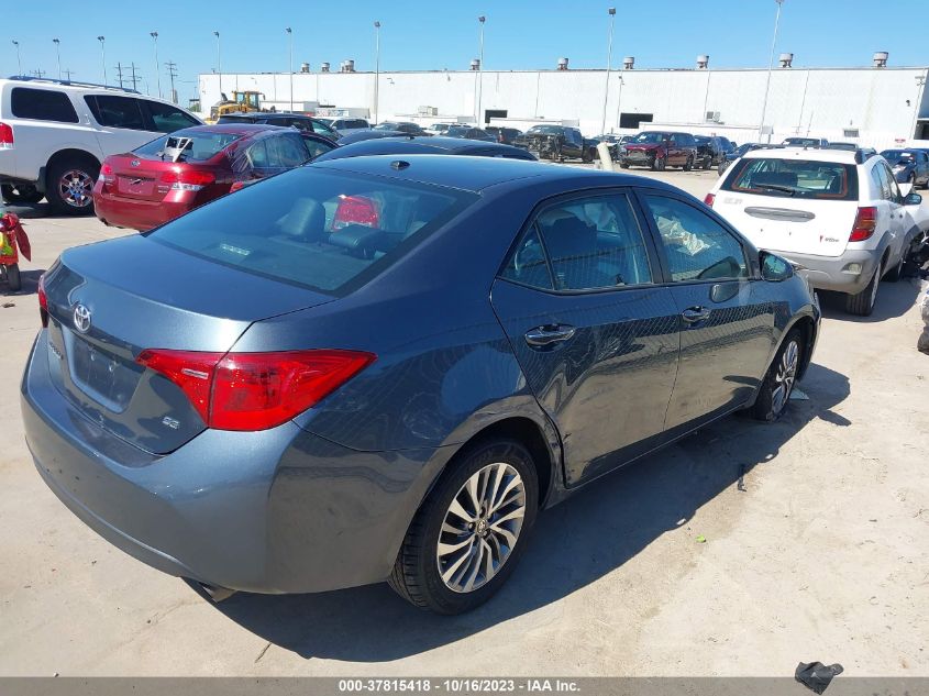 2017 TOYOTA COROLLA L/LE/XLE/SE - 2T1BURHE2HC806280