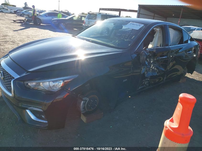 2020 INFINITI Q50 3.0T LUXE - JN1EV7AP3LM207865