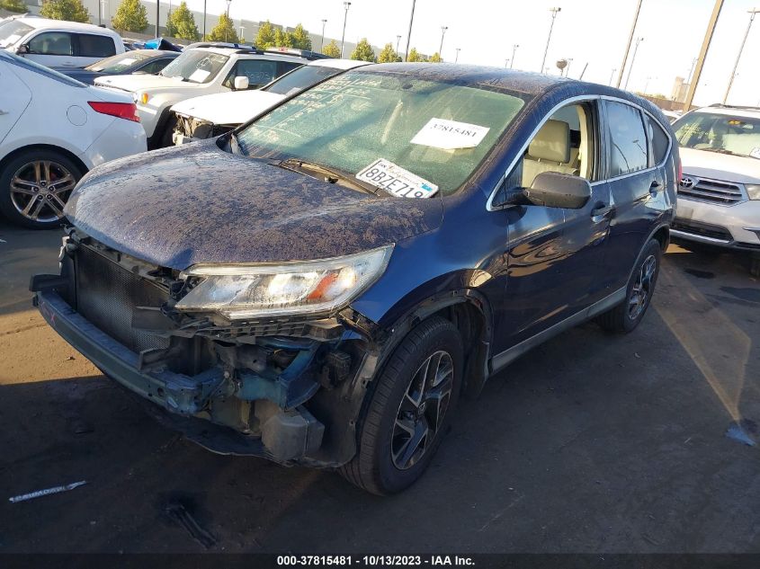 2016 HONDA CR-V SE - 2HKRM3H46GH550093