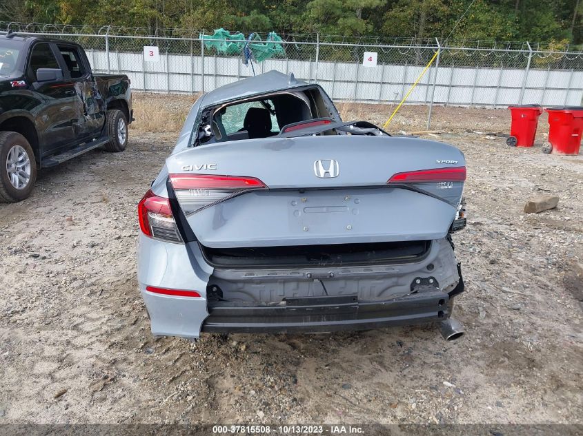 2022 HONDA CIVIC SEDAN SPORT - 2HGFE2F57NH504074