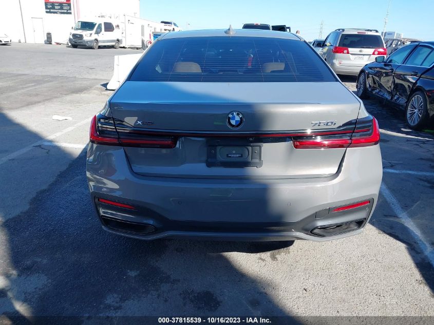 2020 BMW 7 SERIES 750I XDRIVE WBA7U2C00LBM61943
