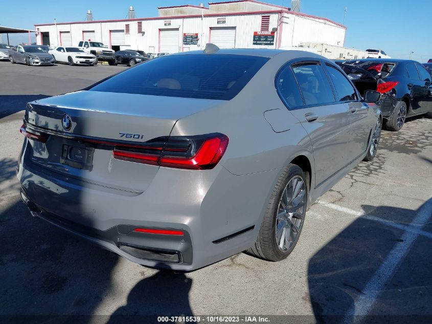 2020 BMW 7 SERIES 750I XDRIVE WBA7U2C00LBM61943
