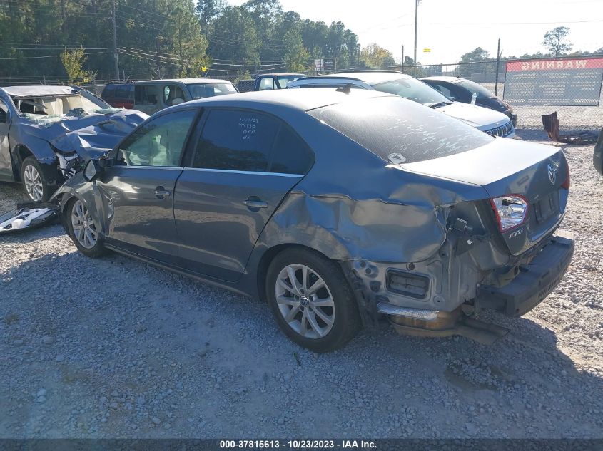 2013 VOLKSWAGEN JETTA SEDAN SE W/CONVENIENCE 3VWDX7AJ0DM256894