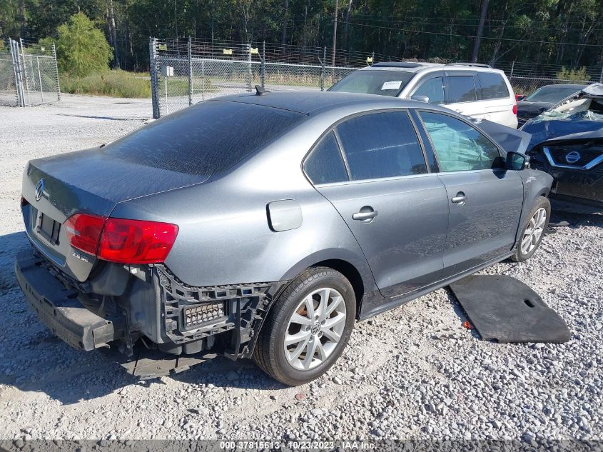 2013 VOLKSWAGEN JETTA SEDAN SE W/CONVENIENCE 3VWDX7AJ0DM256894