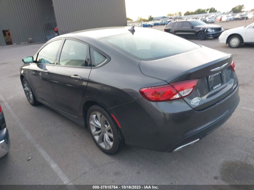 2015 CHRYSLER 200 S - 1C3CCCBG9FN518897