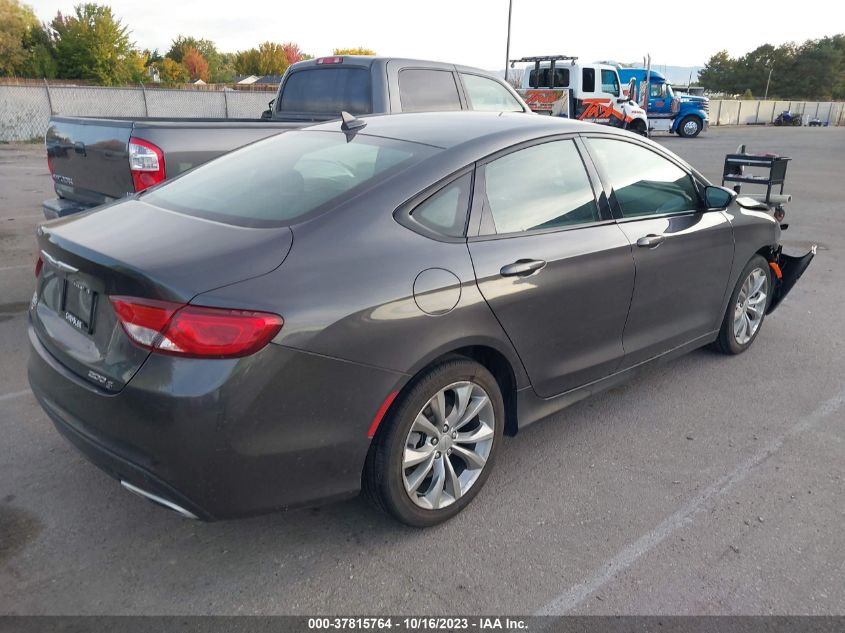 2015 CHRYSLER 200 S - 1C3CCCBG9FN518897