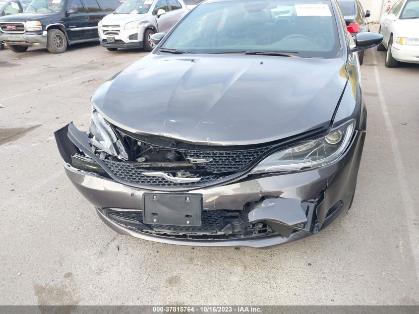 2015 CHRYSLER 200 S - 1C3CCCBG9FN518897