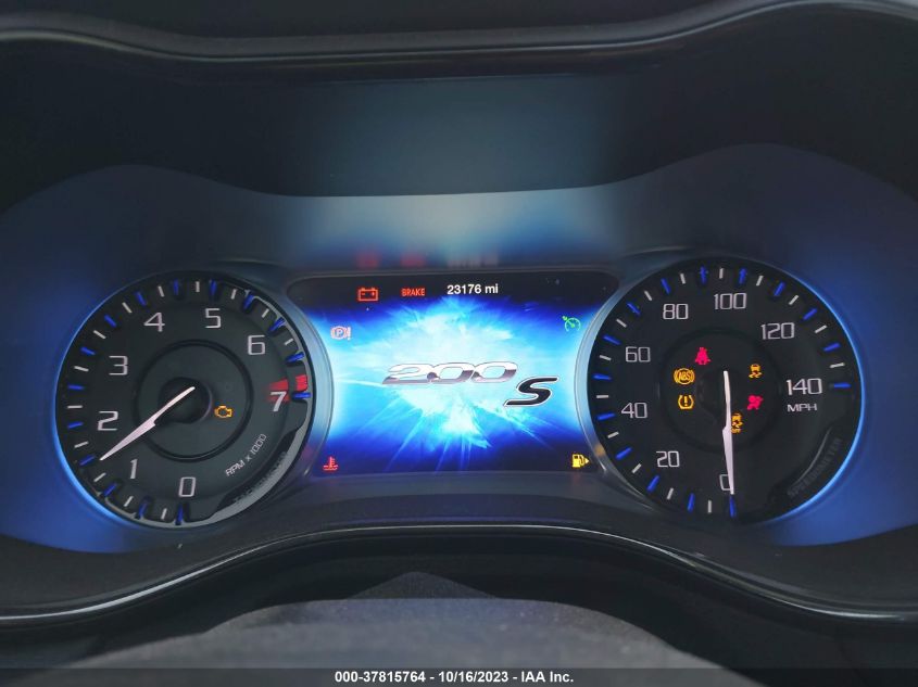 2015 CHRYSLER 200 S - 1C3CCCBG9FN518897