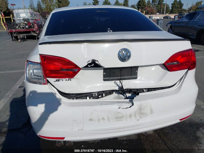 2013 VOLKSWAGEN JETTA SEDAN S 3VW2K7AJ1DM378251