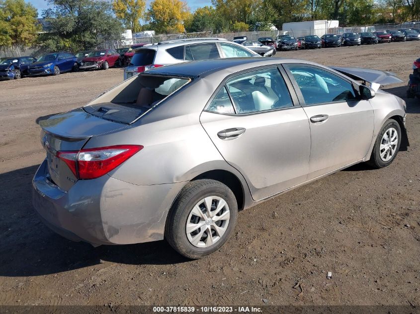 2014 TOYOTA COROLLA ECO/ECO PLUS/ECO PREMIUM - 5YFBPRHE4EP124858