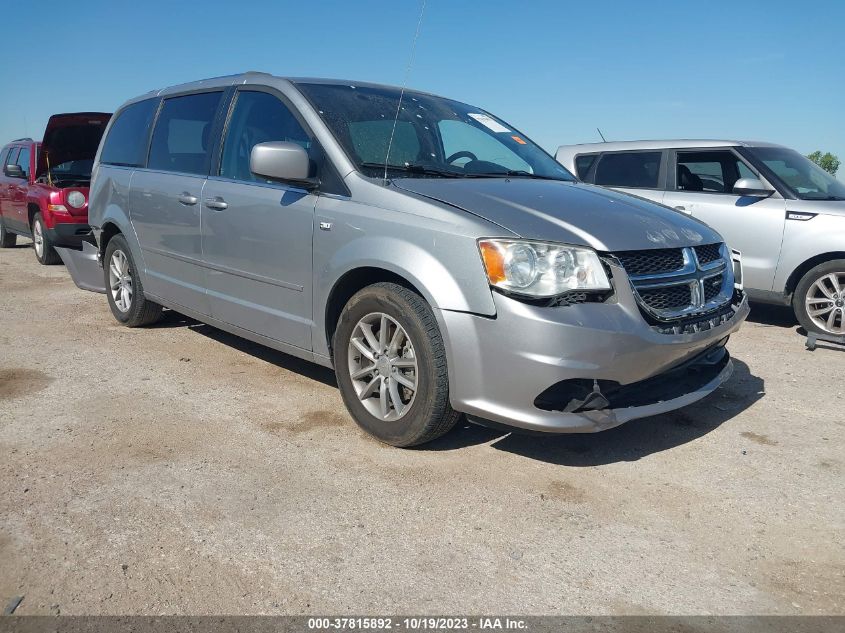 2014 DODGE GRAND CARAVAN SXT - 2C4RDGCGXER466397