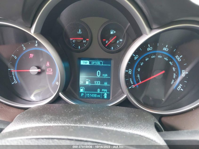 2015 CHEVROLET CRUZE LT - 1G1PE5SB9F7129424