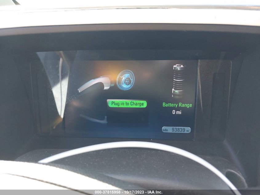 2013 CHEVROLET VOLT - 1G1RE6E44DU126831