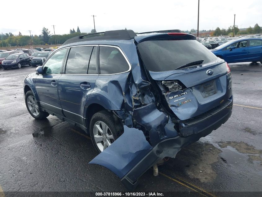 2013 SUBARU OUTBACK 2.5I PREMIUM - 4S4BRBCC0D3303957