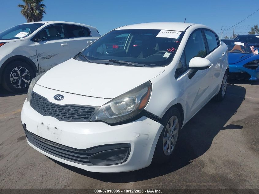 2015 KIA RIO LX - KNADM4A36F6525024