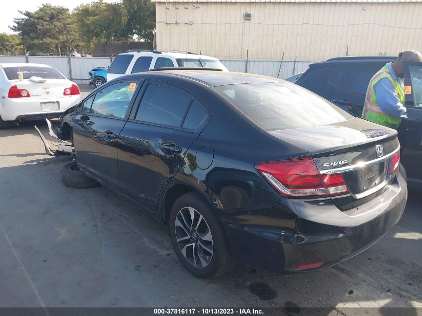 2015 HONDA CIVIC SEDAN EX - 19XFB2F80FE256782